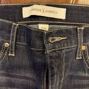 Vintage America weekend crop jeans sz 6/28